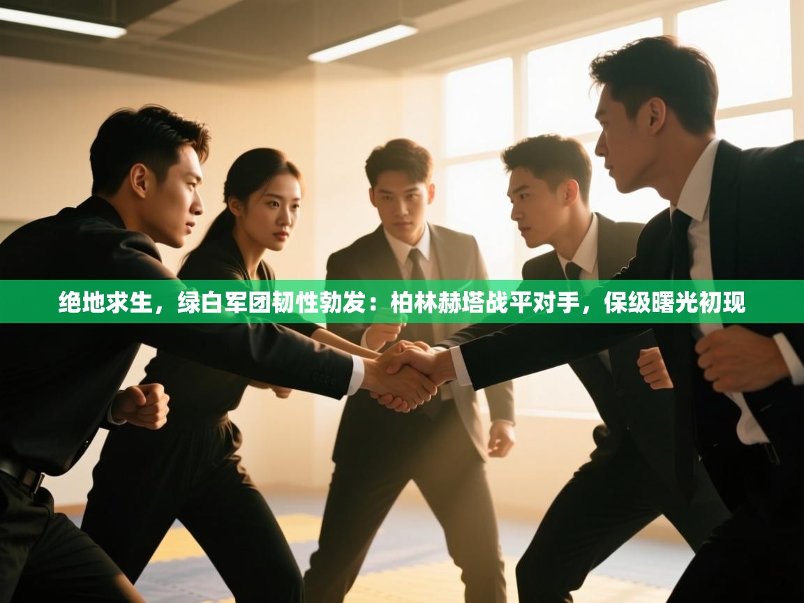 绝地求生，绿白军团韧性勃发：柏林赫塔战平对手，保级曙光初现  第1张